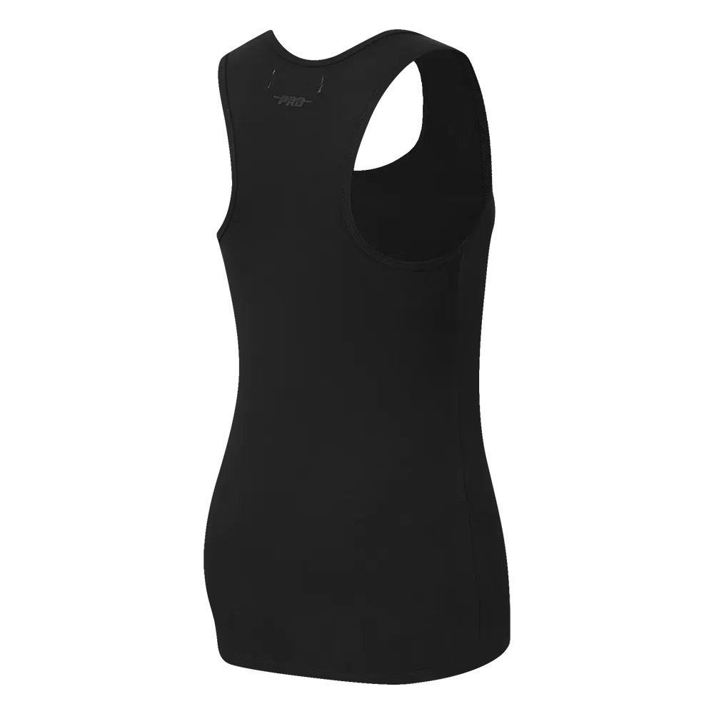 MLB KANSAS CITY ROYALS CLASSIC WOMEN'S RELAXED FIR RACERBACK (BLACK)